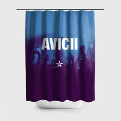 Шторка для душа Avicii Star, цвет: 3D-принт