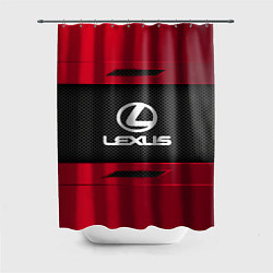 Шторка для душа Lexus Sport, цвет: 3D-принт