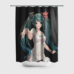 Шторка для душа Hatsune Miku, цвет: 3D-принт