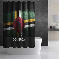 Шторка для душа Dominica Style, цвет: 3D-принт — фото 2