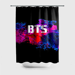 Шторка для душа BTS: Colors Explode, цвет: 3D-принт