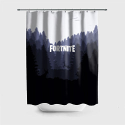 Шторка для душа Fortnite: Dark Forest, цвет: 3D-принт
