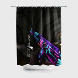 Шторка для душа Counter-Strike, цвет: 3D-принт