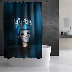 Шторка для душа Sally Face, цвет: 3D-принт — фото 2