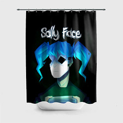 Шторка для душа Sally Face: Light Silhouette, цвет: 3D-принт