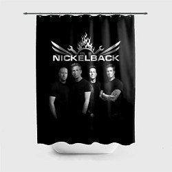 Шторка для душа Nickelback Band, цвет: 3D-принт