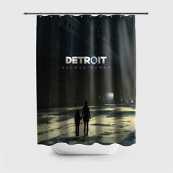 Шторка для душа Detroit: Become Human, цвет: 3D-принт