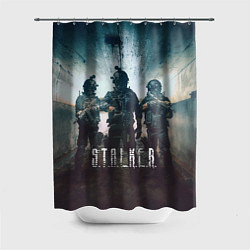 Шторка для душа Stalker the game, цвет: 3D-принт