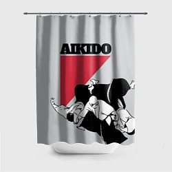 Шторка для душа Aikido, цвет: 3D-принт