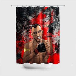 Шторка для душа Tony Ferguson, цвет: 3D-принт