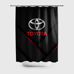 Шторка для душа TOYOTA, цвет: 3D-принт