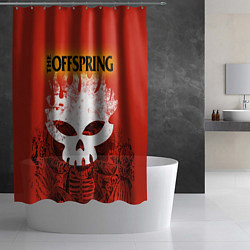 Шторка для душа The Offspring, цвет: 3D-принт — фото 2