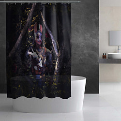 Шторка для душа Dead by Daylight, цвет: 3D-принт — фото 2