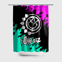 Шторка для душа Blink-182 5, цвет: 3D-принт