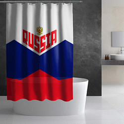 Шторка для душа Russia, цвет: 3D-принт — фото 2