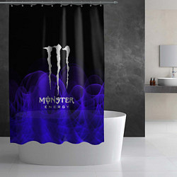 Шторка для душа MONSTER ENERGY, цвет: 3D-принт — фото 2