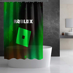 Шторка для душа ROBLOX РОБЛОКС, цвет: 3D-принт — фото 2
