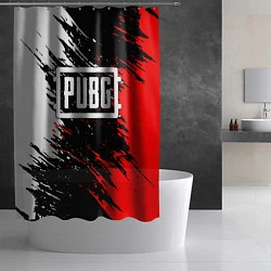 Шторка для душа PUBG, цвет: 3D-принт — фото 2
