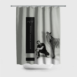 Шторка для душа МОТ, цвет: 3D-принт