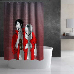 Шторка для душа Haikyu!!!, цвет: 3D-принт — фото 2