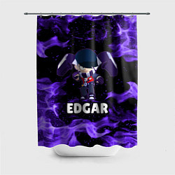 Шторка для душа BRAWL STARS EDGAR, цвет: 3D-принт