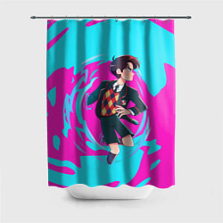 Шторка для душа Путешественник во времени, цвет: 3D-принт