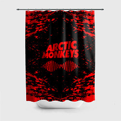 Шторка для душа Arctic monkeys, цвет: 3D-принт
