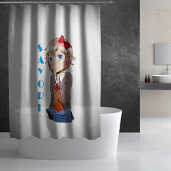 Шторка для душа Doki Doki SAYORI, цвет: 3D-принт — фото 2
