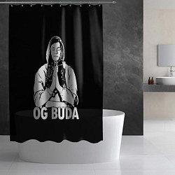 Шторка для душа OG Buda, цвет: 3D-принт — фото 2