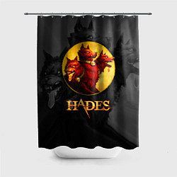 Шторка для душа Hades wolf, цвет: 3D-принт