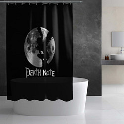Шторка для душа Мрачный Рюк Death Note, цвет: 3D-принт — фото 2