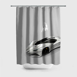 Шторка для душа Lamborghini Concept sketch, цвет: 3D-принт