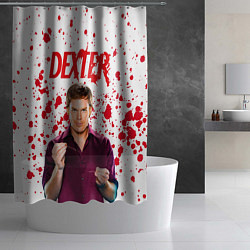 Шторка для душа Декстер Dexter, цвет: 3D-принт — фото 2