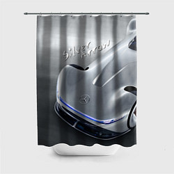 Шторка для душа Mercedes-Benz EQ Silver Arrow Concept, цвет: 3D-принт