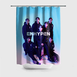 Шторка для душа ENHYPEN: Хисын, Джей, Джейк, Сонхун, Сону, Чонвон,, цвет: 3D-принт