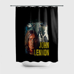Шторка для душа The Beatles John Lennon, цвет: 3D-принт