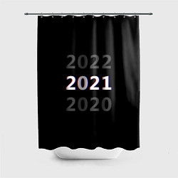 Шторка для душа 2020 2021 2022, цвет: 3D-принт