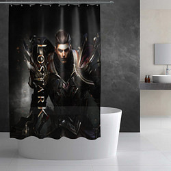 Шторка для душа LOST ARK BERSERKER, цвет: 3D-принт — фото 2
