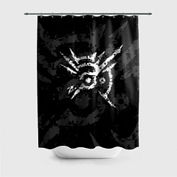 Шторка для душа DISHONORED КОРВО АТАНО МЕТКА, КЛЕЙМО ЧУЖОГО, цвет: 3D-принт
