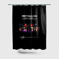 Шторка для душа Metallica S и M, цвет: 3D-принт