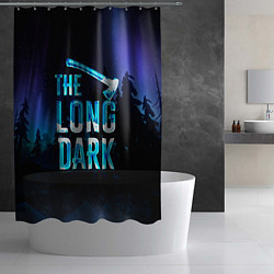 Шторка для душа The Long Dark Logo, цвет: 3D-принт — фото 2