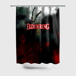 Шторка для душа Elden Ring Битва души, цвет: 3D-принт