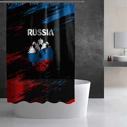 Шторка для душа Russia Герб в стиле, цвет: 3D-принт — фото 2