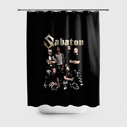 Шторка для душа SABATON САБАТОН, цвет: 3D-принт