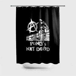 Шторка для душа Анархист Панк, цвет: 3D-принт