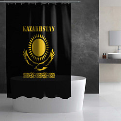 Шторка для душа KAZAKHSTAN Казахстан, цвет: 3D-принт — фото 2