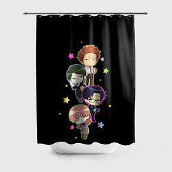 Шторка для душа Wotaku ni Koi wa Muzukashii, цвет: 3D-принт
