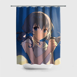 Шторка для душа Милая Хина, цвет: 3D-принт