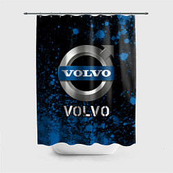 Шторка для душа ВОЛЬВО Volvo Арт, цвет: 3D-принт