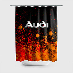 Шторка для душа AUDI Краска, цвет: 3D-принт